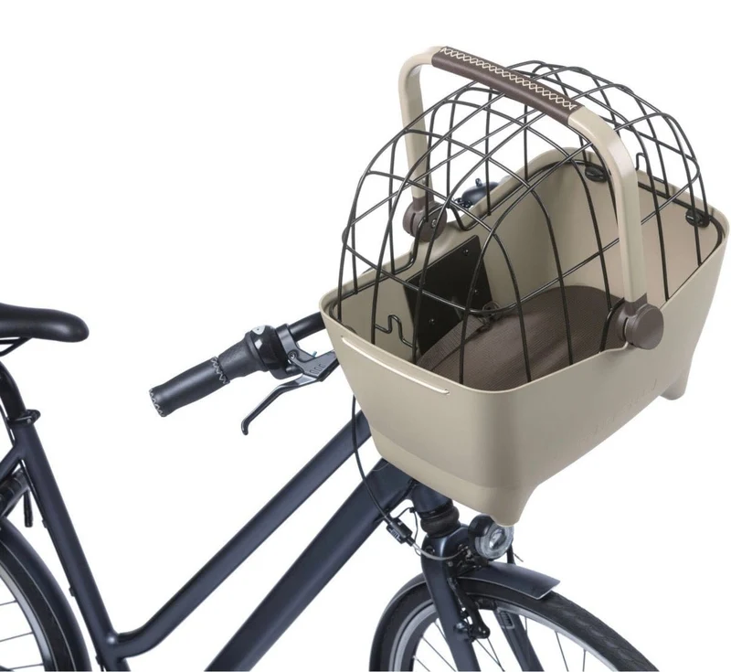 Basil Buddy KF Dog Bike Front Basket