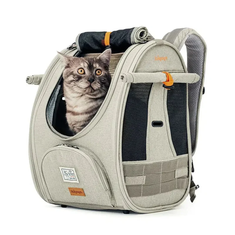 Ibiyaya Adventure Cat Carrier Backpack | Airline-Approved