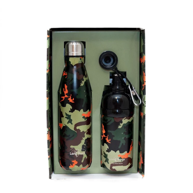 Long Paws - Human & Dog Walter Bottle Hiker Duo