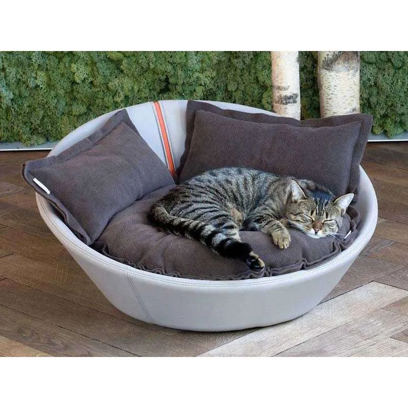 Pet Interiors Leather Pet Bed MILA