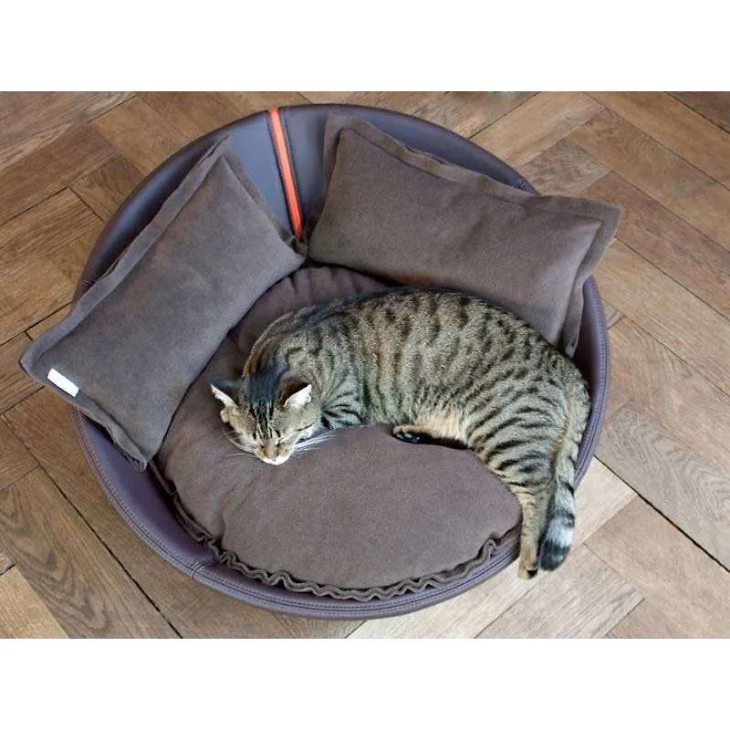 Pet Interiors Leather Pet Bed MILA
