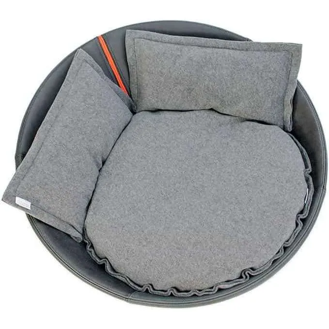 Pet Interiors Faux Leather Pet Bed MILA
