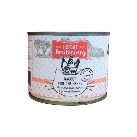 Hofgut Breitenberg Cat Ragout von der Henne - 12x180g