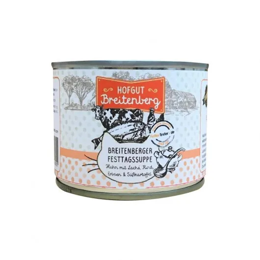 Hofgut Breitenberg Cat Breitenberger Festtagssuppe - 12x180g