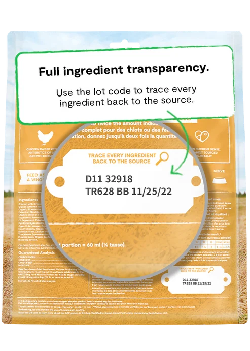 Open Farm Harvest Chicken Freeze Dried Raw Dog Food 297G