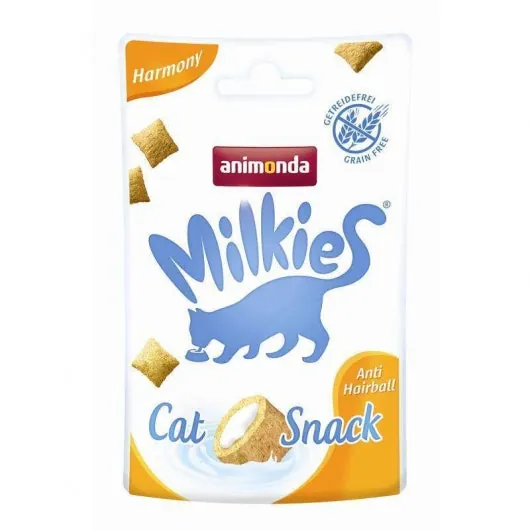 Animonda Snack Milkie Harmony Anti Hairball - Snacks für Katzen (12x30g)