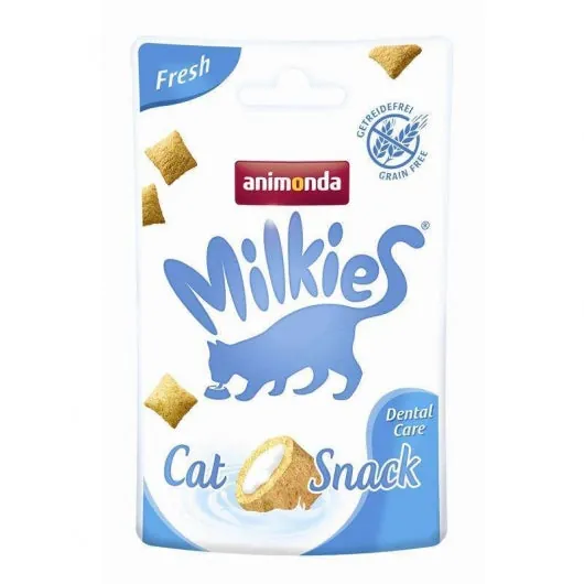 Animonda Snack Milkie Fresh Dental Care - Snacks für Katzen (12x30g)