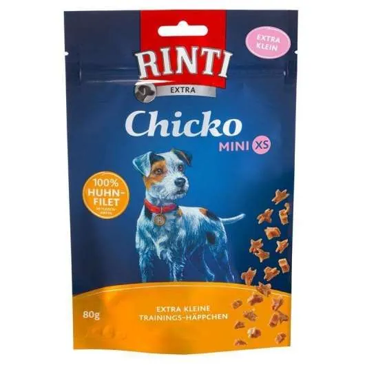 Rinti Extra Chicko Mini XS Huhn 80g – bekömmlich und gut verdaulich