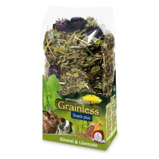 JR Farm Grainless Plus Kümmel & Löwenzahn - 6x100g – positiv für die Verdauung