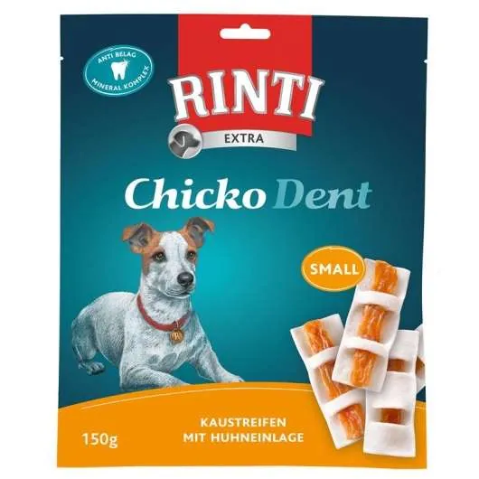Rinti Chicko Dent Huhn Small 150g – für Zahnpflege, extra hart