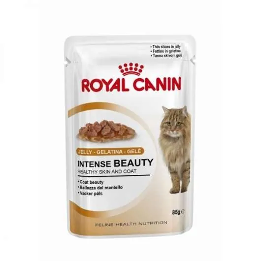 Royal Canin Feline Portionsbeutel Multipack Intense Beauty in Gelee - 12x85g