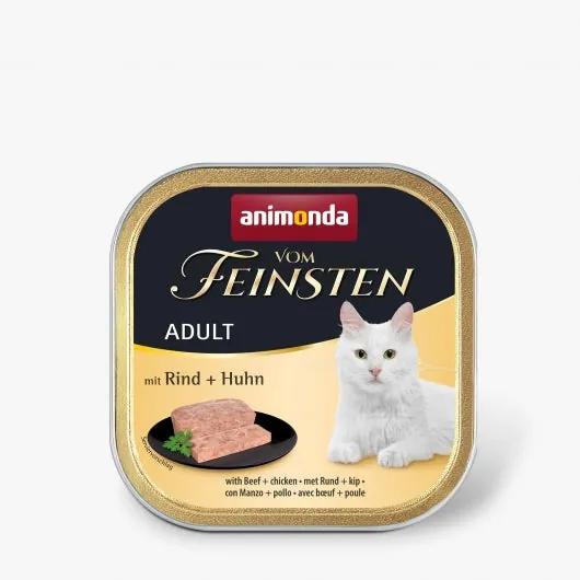 Animonda vom Feinsten Adult mit Rind & Huhn - 32x100g