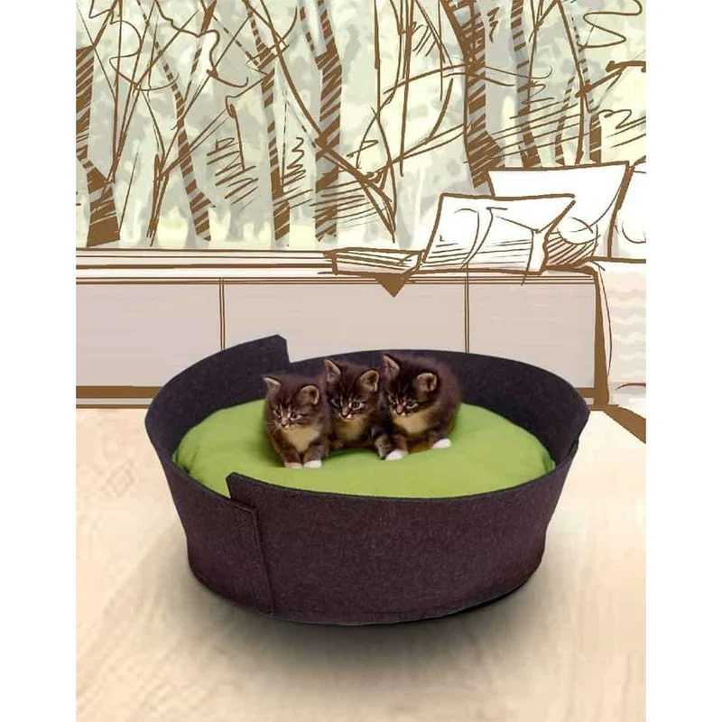 Pet Interiors LIDO Felt Designer Cat Bed