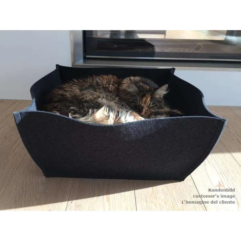 Pet Interiors Felt Cat Basket BOWL