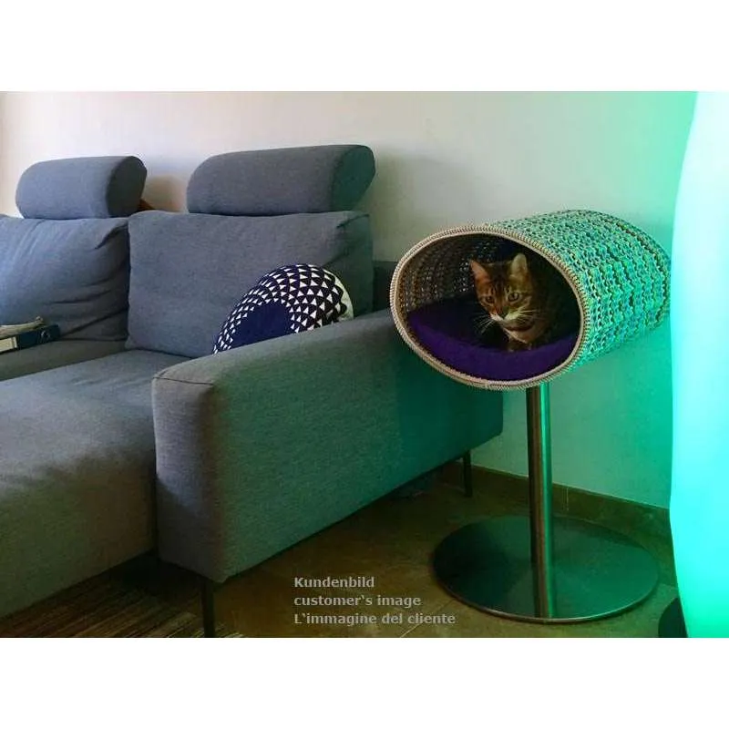 Pet Interiors Rondo Crochet Cat Bed Stand