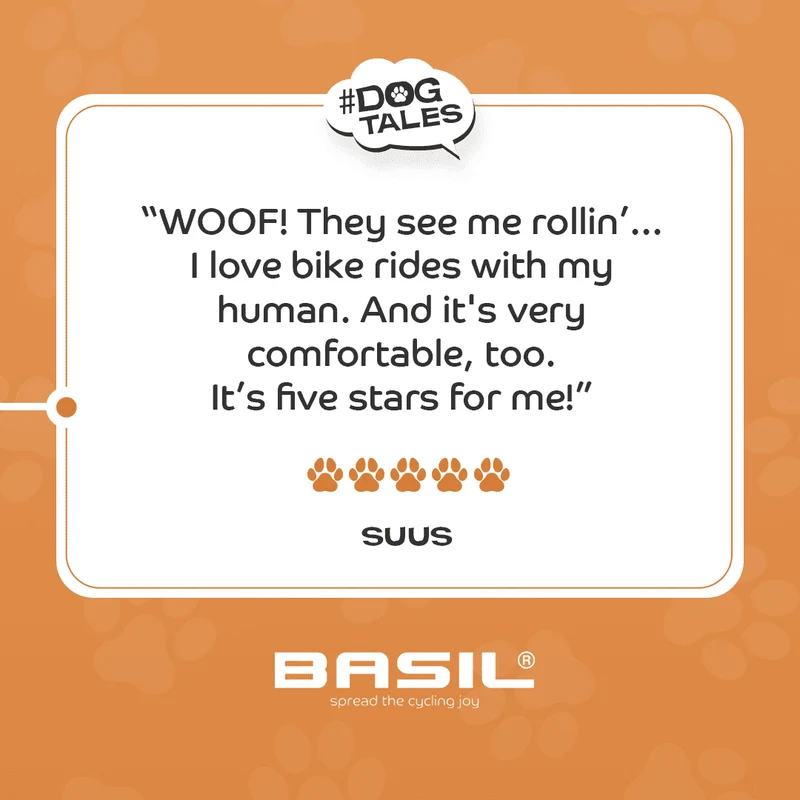 Basil Buddy MIK Dog Bike Basket