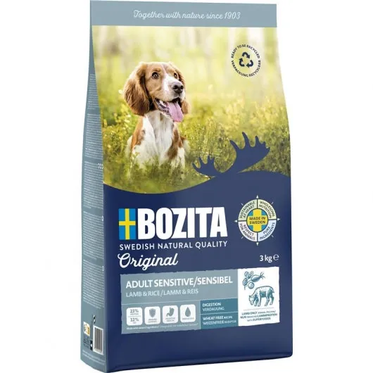 Bozita Original Adult Sensitive Lamm & Reis – für sensible Hunde