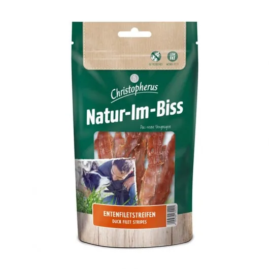 Christopherus Snack Entenfiletstreifen - Leckerbissen für Hunde