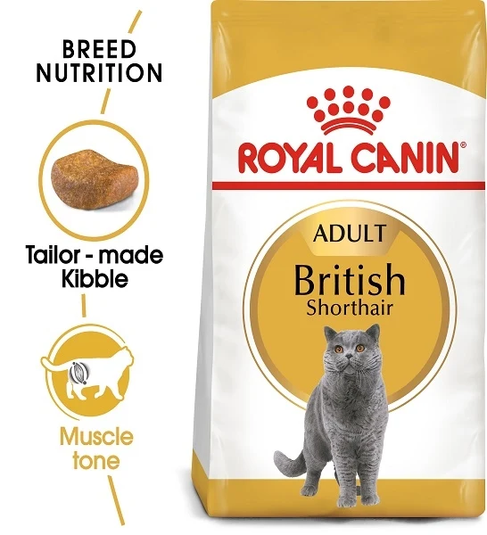 Royal Canin British Shorthair Adult Dry Cat Food 4KG