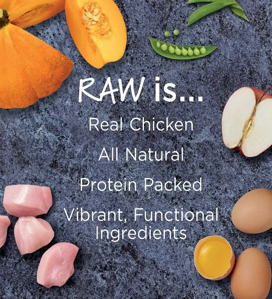 Instinct Raw Boost Kibble Chicken Gut Health Dog Dry Food 18lbs