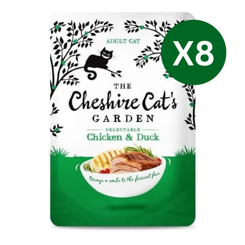 The Cheshire Cat's Garden Chicken & Duck Wet Cat Food