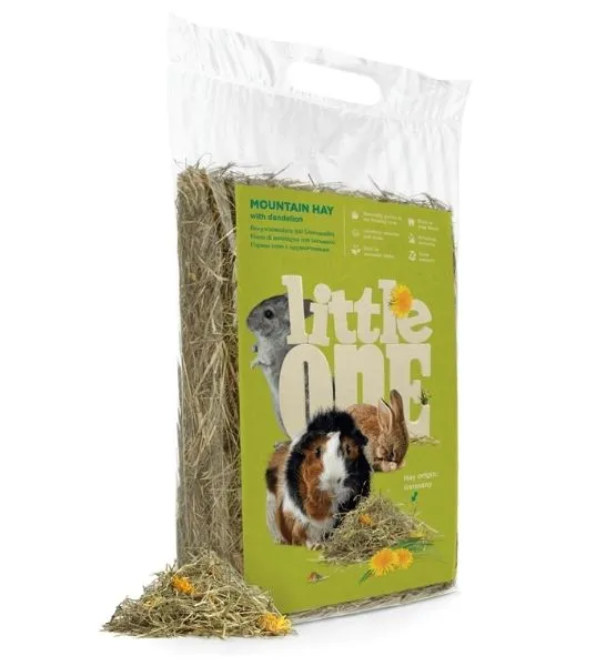 Little One Mountain Hay with Dandelion for Small Pets 400G