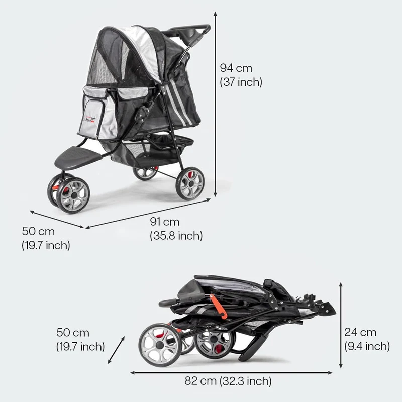 InnoPet All Terrain Dog Pram