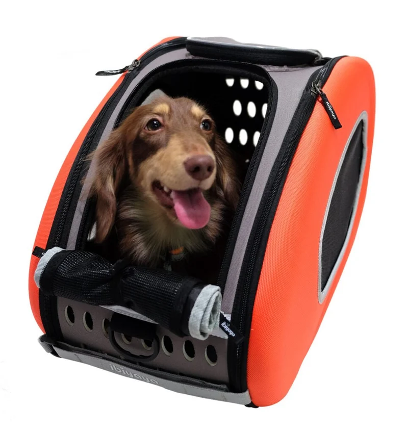 Ibiyaya 4-in-1 Pet Carrier & Trolley