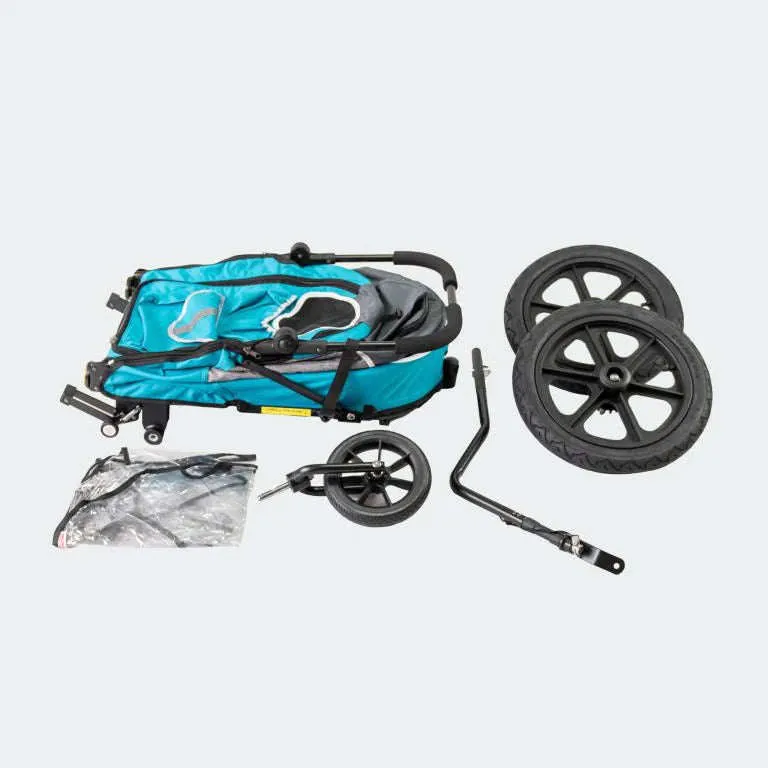 InnoPet Sporty Evolution V2.0 Dog Pram & Dog Bike Trailer with Free Rain Cover