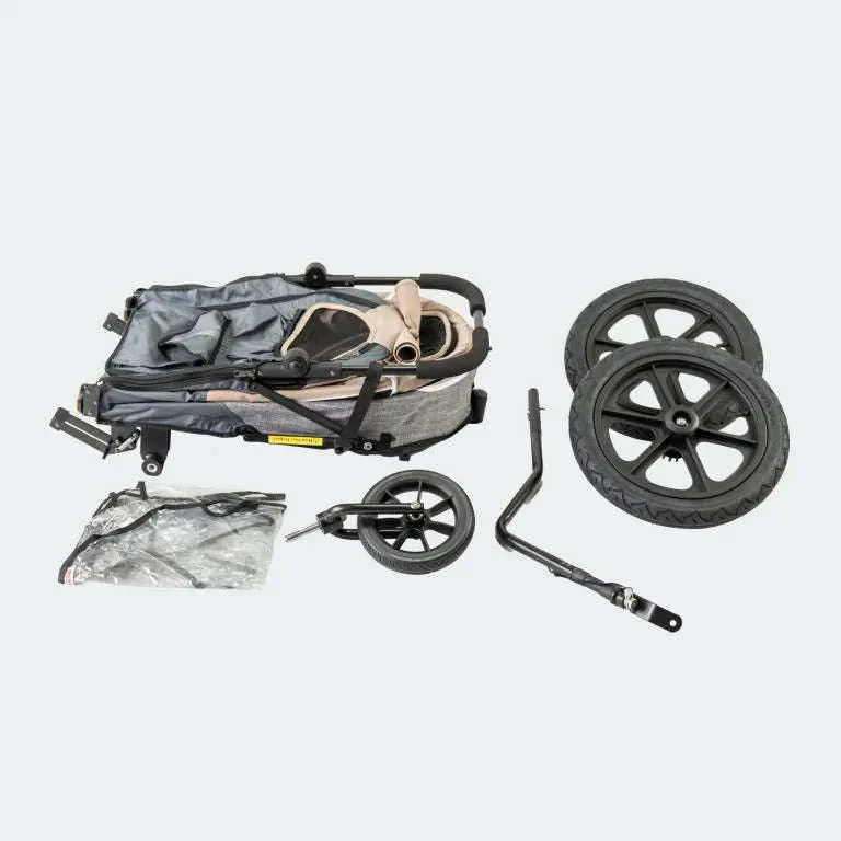 InnoPet Sporty Evolution V2.0 Dog Pram & Dog Bike Trailer with Free Rain Cover