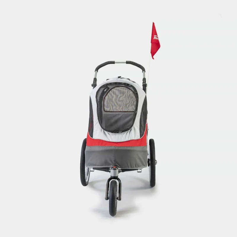 InnoPet Sporty Deluxe Pet Pram & Dog Bike Trailer with Free Rain Cover