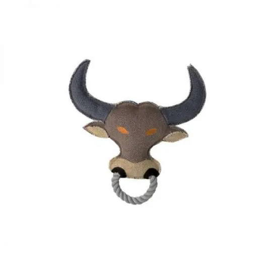 Hunter Hundespielzeug Canvas Ring Ox – robust und mit Squeaker