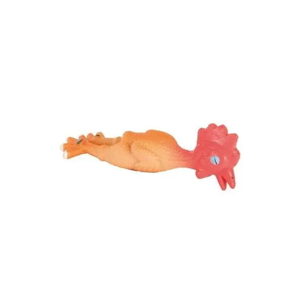 Trixie Mini-Huhn aus Latex 15 cm – Spielzeug für kleine Hunde