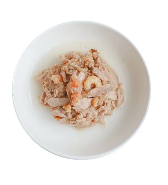 Kit Cat Grain Free Tuna & Shrimp Topper Wet Cat Food 80G