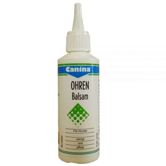 Canina Pharma Ohren-Balsam 100 ml – Reinigt und pflegt die Ohren