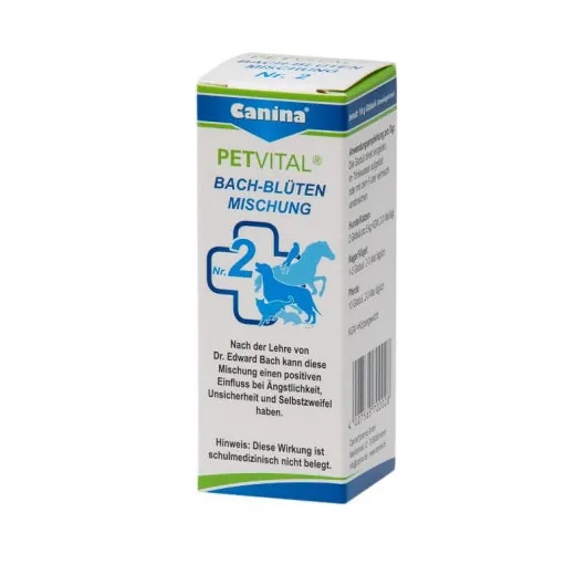 Canina Pharma Bachblüten Nr. 2 - Angst 10g