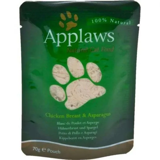 Applaws Frischebeutel Hühnchen & Spargel - 12x70g