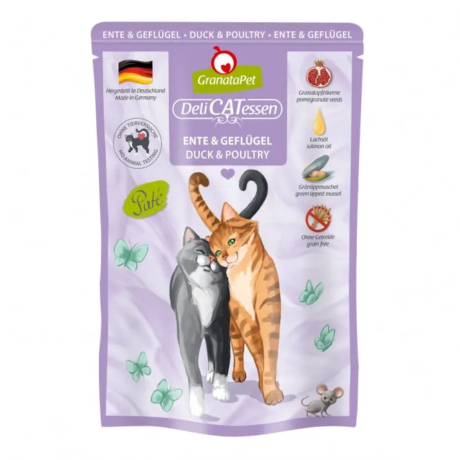 GranataPet Delicatessen Pouch Ente & Geflügel 85 g
