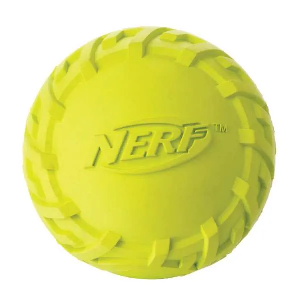 NERF DOG Trax Tire Squeak Ball – Quietschball für Hunde