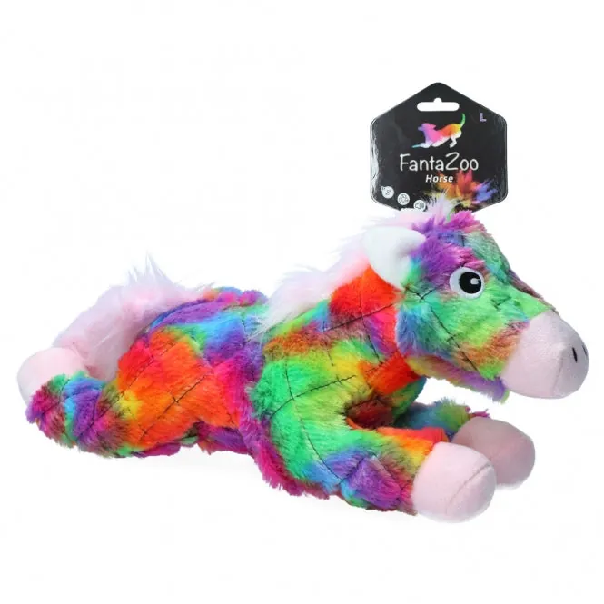 FantaZoo Horse – langlebiges Kuscheltier für Hunde aus recyceltem Material