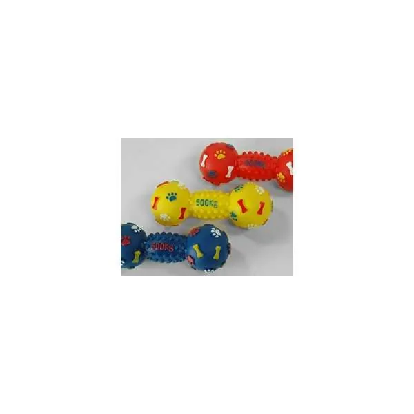 Kerbl Vinyl-Spielzeug HANTEL für Hunde – ideal zum Apportieren