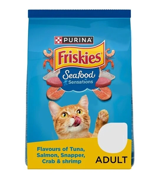 Friskies Seafood Sensations Cat Dry Food
