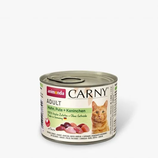 Animonda Cat Dose Carny Adult Huhn & Pute für gesunde Ernährung