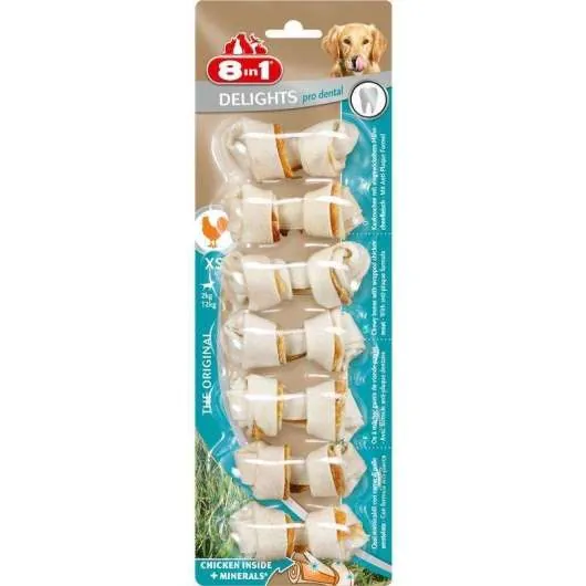 8in1 Dental Delights Kauknochen – Zahnpflege für Hunde