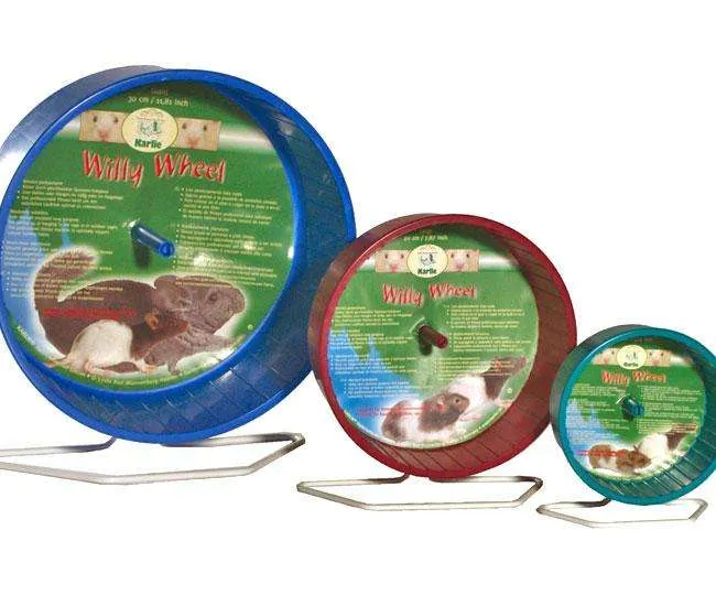 Karlie Kunststoff-Laufrad WILLY WHEEL – Geräuscharm für Nager
