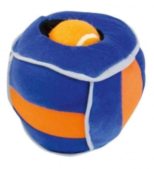 DOGIT Hide-A-Ball mit Stimme – Plüschspielzeug für Hunde