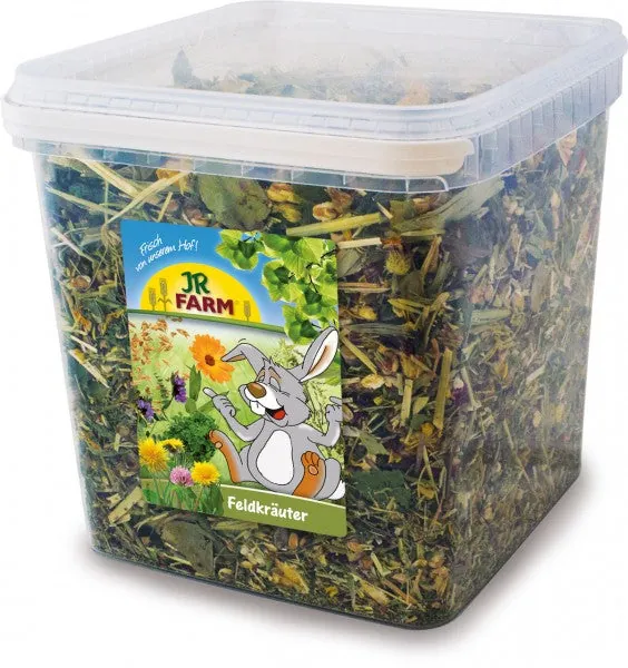 JR Farm Feldkräuter - 6x200 g – gesunde Ergänzung für Nager