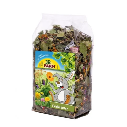 JR Farm Feldkräuter - 6x200 g – gesunde Ergänzung für Nager