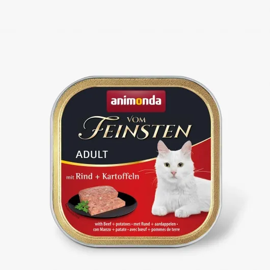 Animonda vom Feinsten Adult Rind & Kartoffeln – für wählerische Katzen