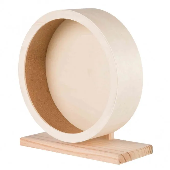 Trixie Laufrad aus Holz mit Kork – pfotenfreundlich und leise
